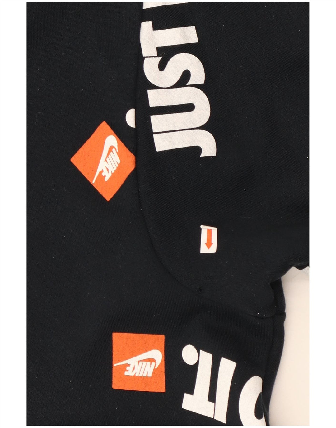 NIKE Herren-Sweatshirt mit Grafik, Größe S, marineblau, Baumwolle