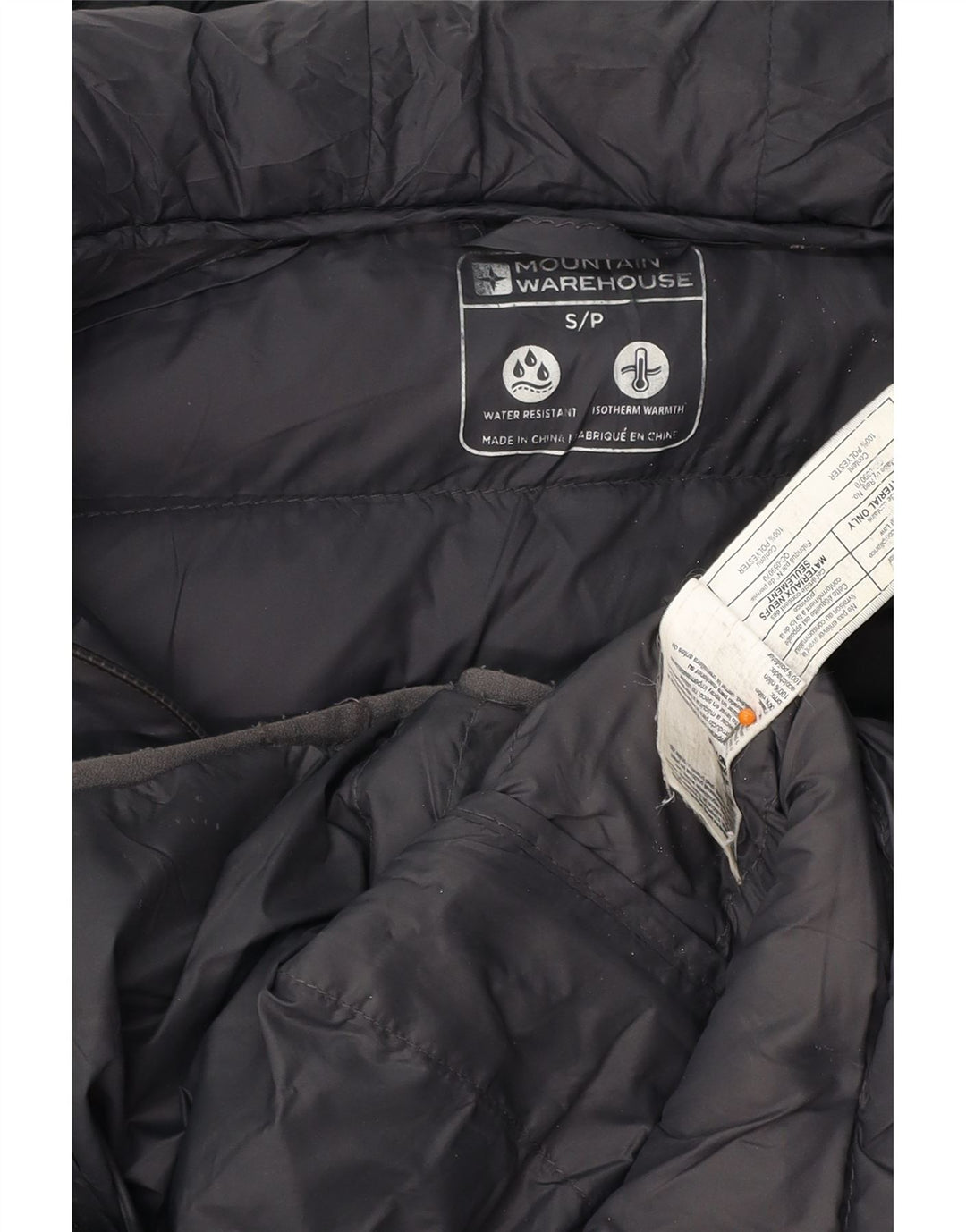 MOUNTAIN WAREHOUSE Wattierte Herrenjacke UK 36 Small Marineblau Farbblock