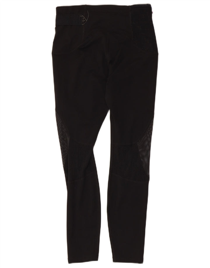 NIKE Damen Dri Fit Leggings UK 8 Small Schwarz Polyester