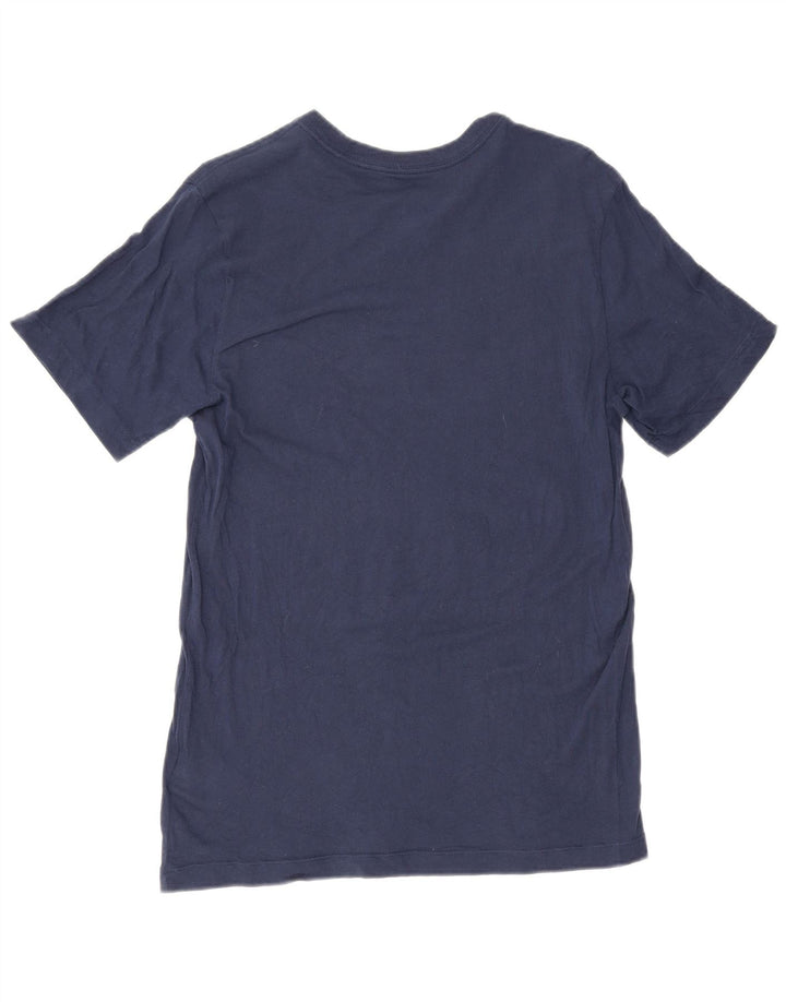 Nike Herren-T-Shirt mit Grafik, Größe S, Marineblau, Baumwolle