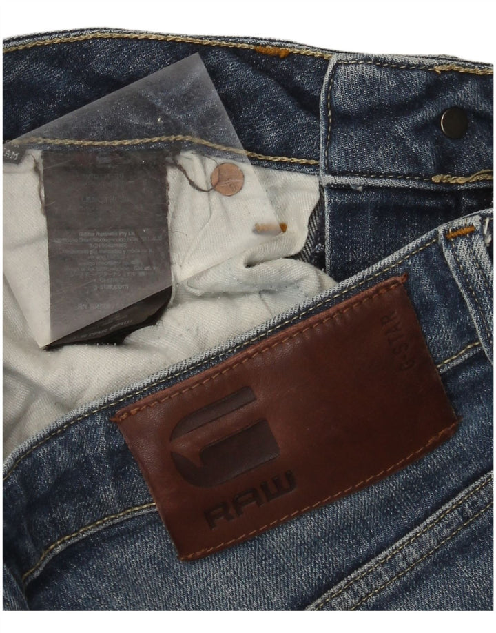 G-Star Damen Slim Jeans W30 L27 Blaue Baumwolle