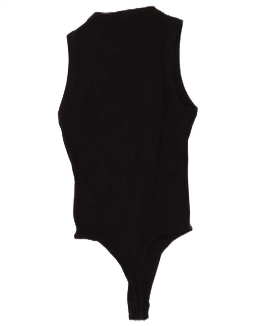 GUESS Womens Graphic Bodysuit UK 4 XS  Black Cotton