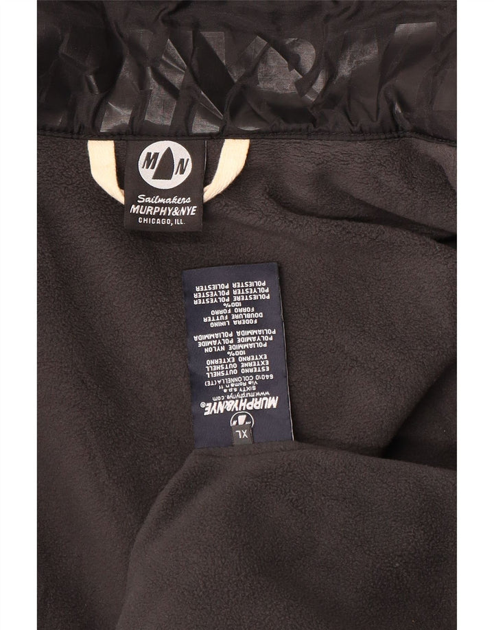 Murphy & Nye Herren Windjacke UK 42 XL Schwarz Nylon