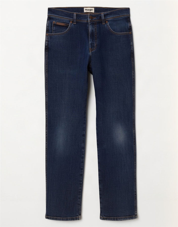 Wrangler Herren Texas Slim Jeans W32 L32 Blaue Baumwolle