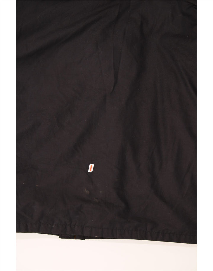 KAPPA Mens Hooded Padded Coat UK 36 Small Black Cotton Vintage Kappa and Second-Hand Kappa from Messina Hembry 