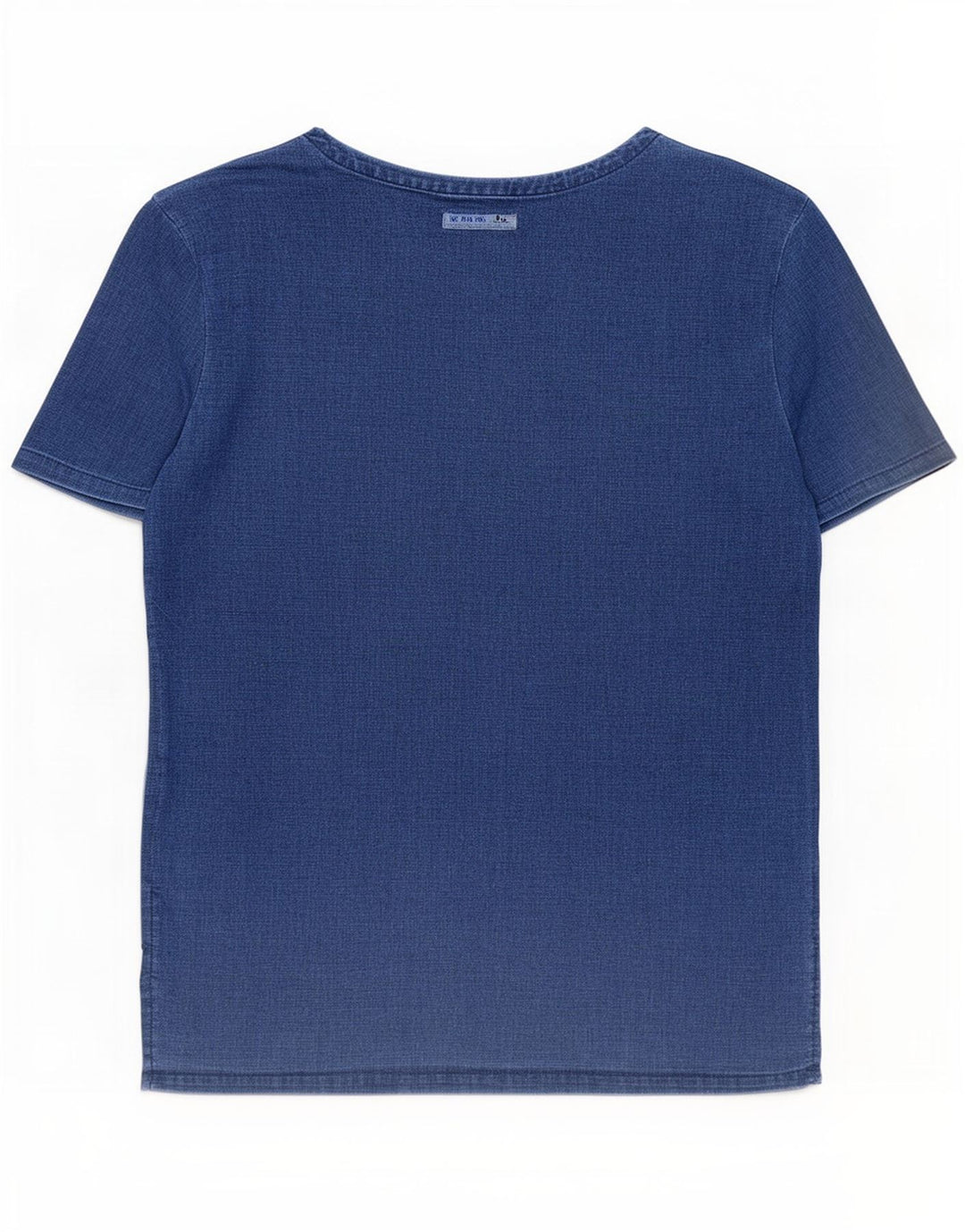 Zara Herren T-Shirt Top Small Marineblau