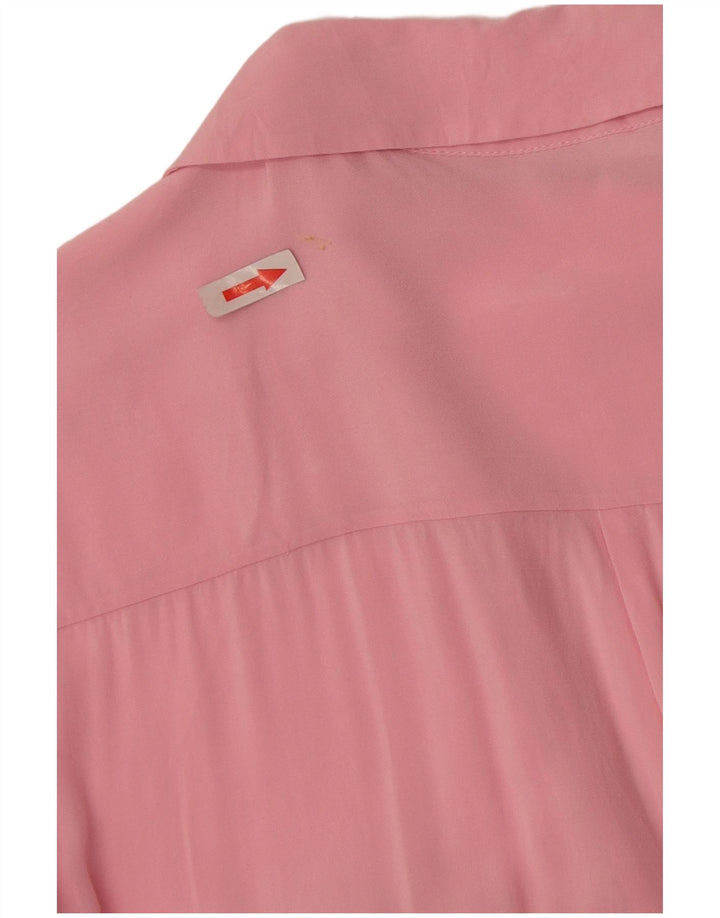 Zara Damen Hemd UK 16 Large Pink