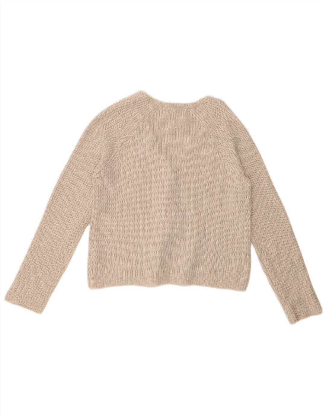 FAT FACE Damen-Cardigan, übergroß, bauchfrei, Gr. 10, Größe S, Weiß, Nylon