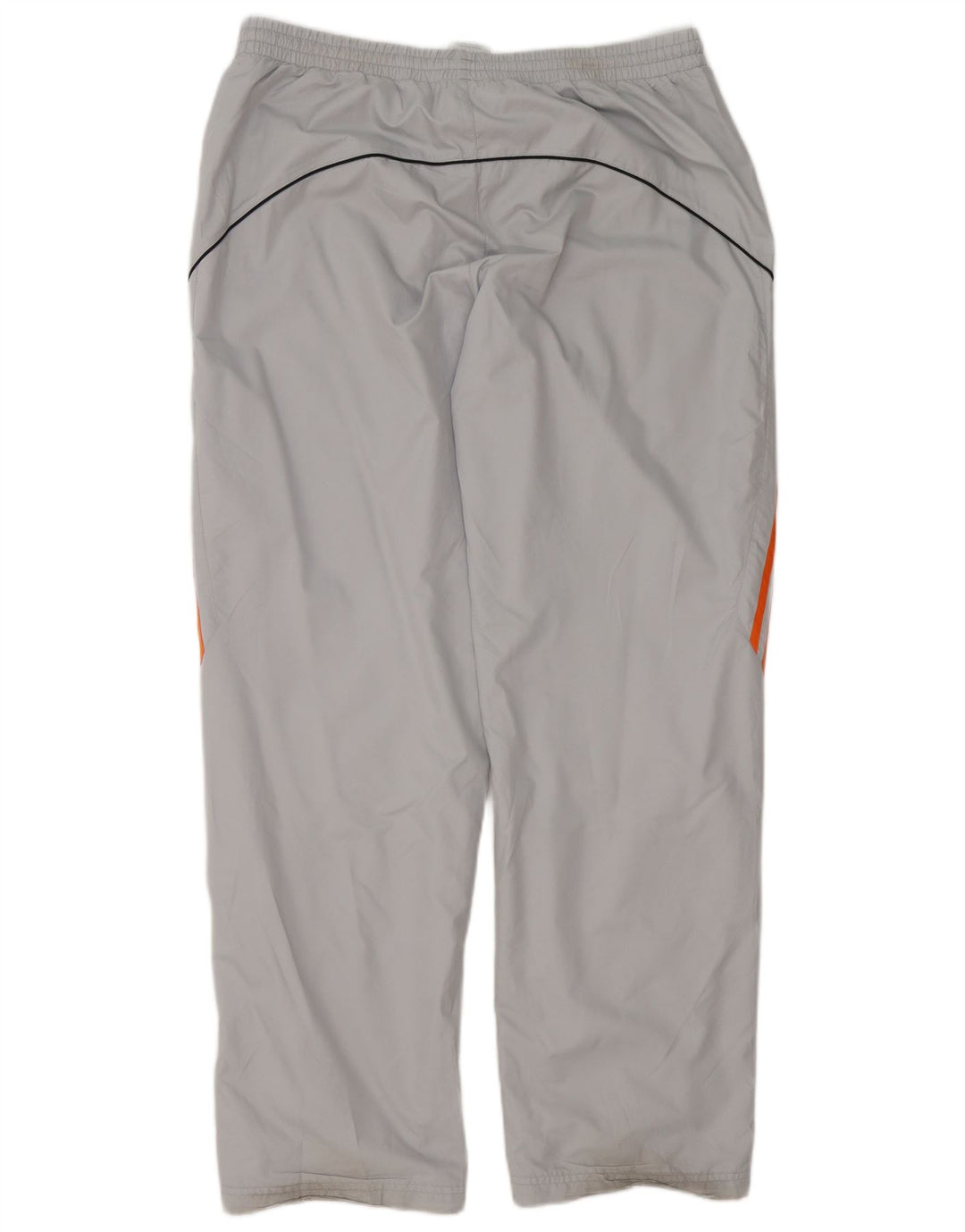 Adidas Herren-Trainingshose XL, graues Colourblock-Polyester