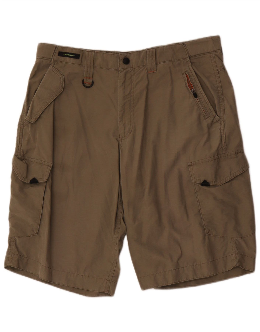 Marks & Spencer Herren Cargoshorts W34 Large Khaki Baumwolle