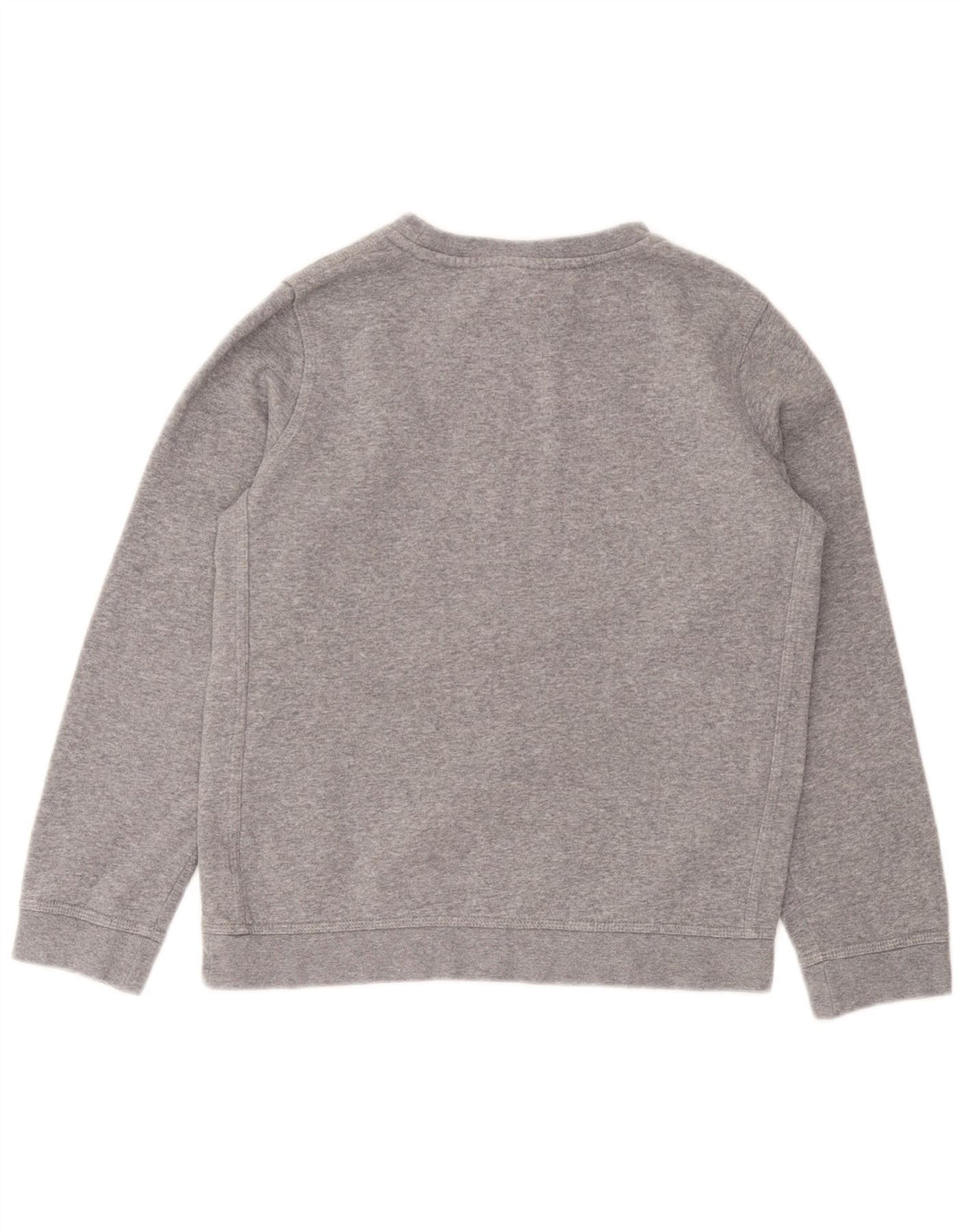 Nike Jungen-Sweatshirt mit Grafik, 12–13 Jahre, Größe L, Grau, Baumwolle