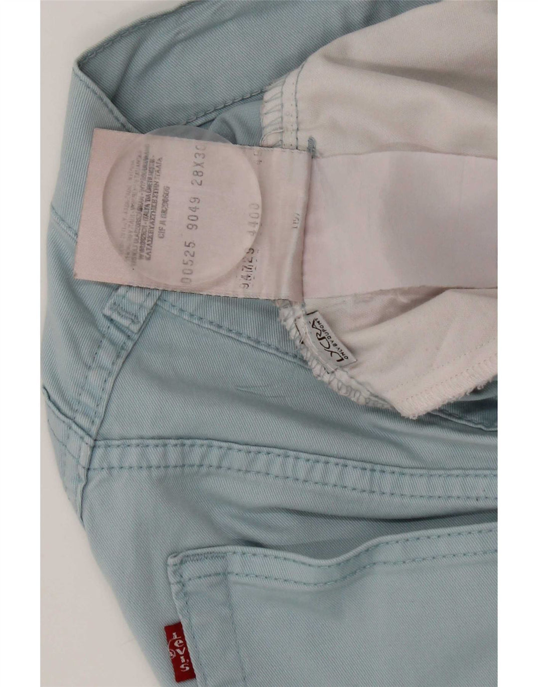 Levi's Damen Bootcut Freizeithose W28 L30 Blaue Baumwolle