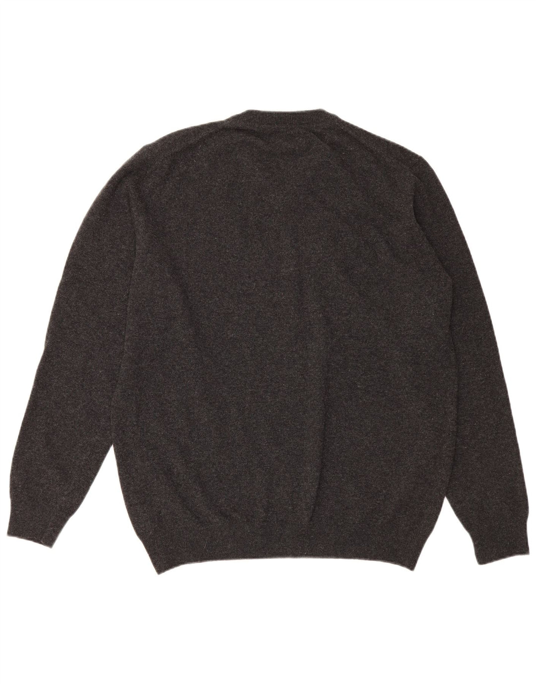 Barbour Herren-Pullover mit V-Ausschnitt, 2XL, graue Wolle
