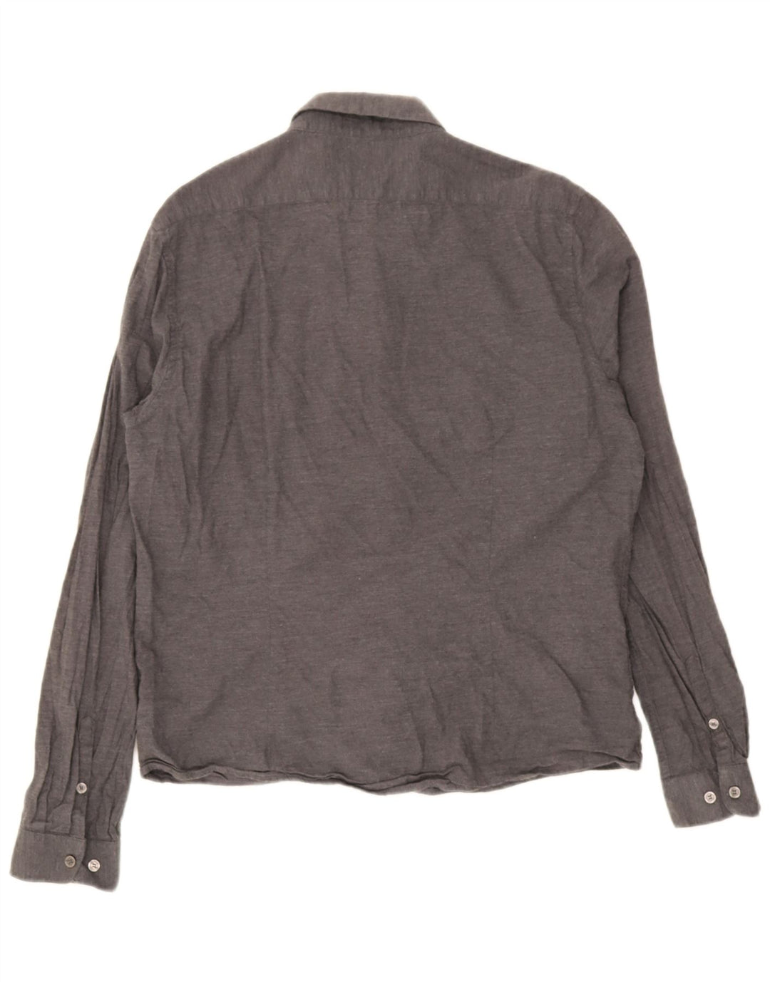 Calvin Klein Jeans Herrenhemd XL Grau Baumwolle