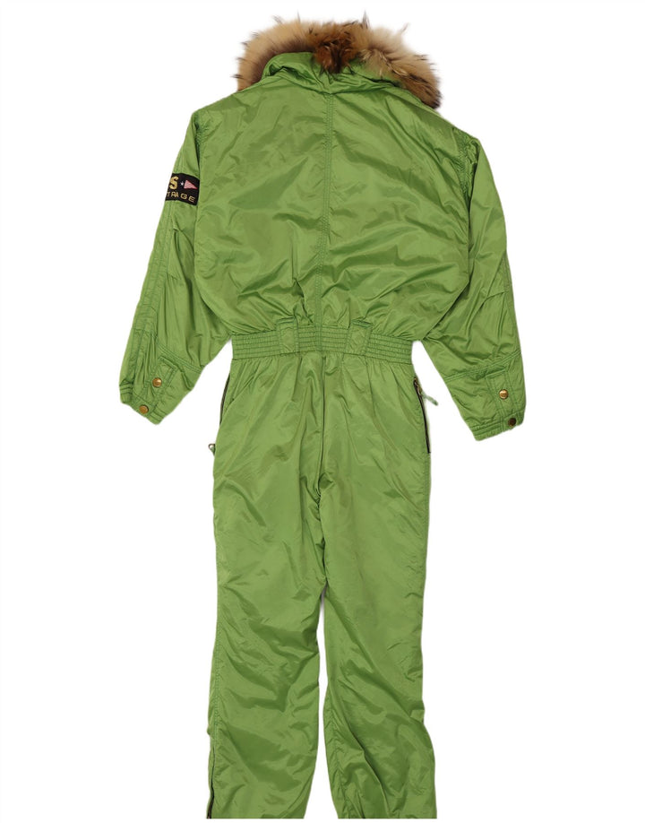 Outrage Damen-Skioverall mit Kapuze, UK 14, Größe L, grün, Polyester