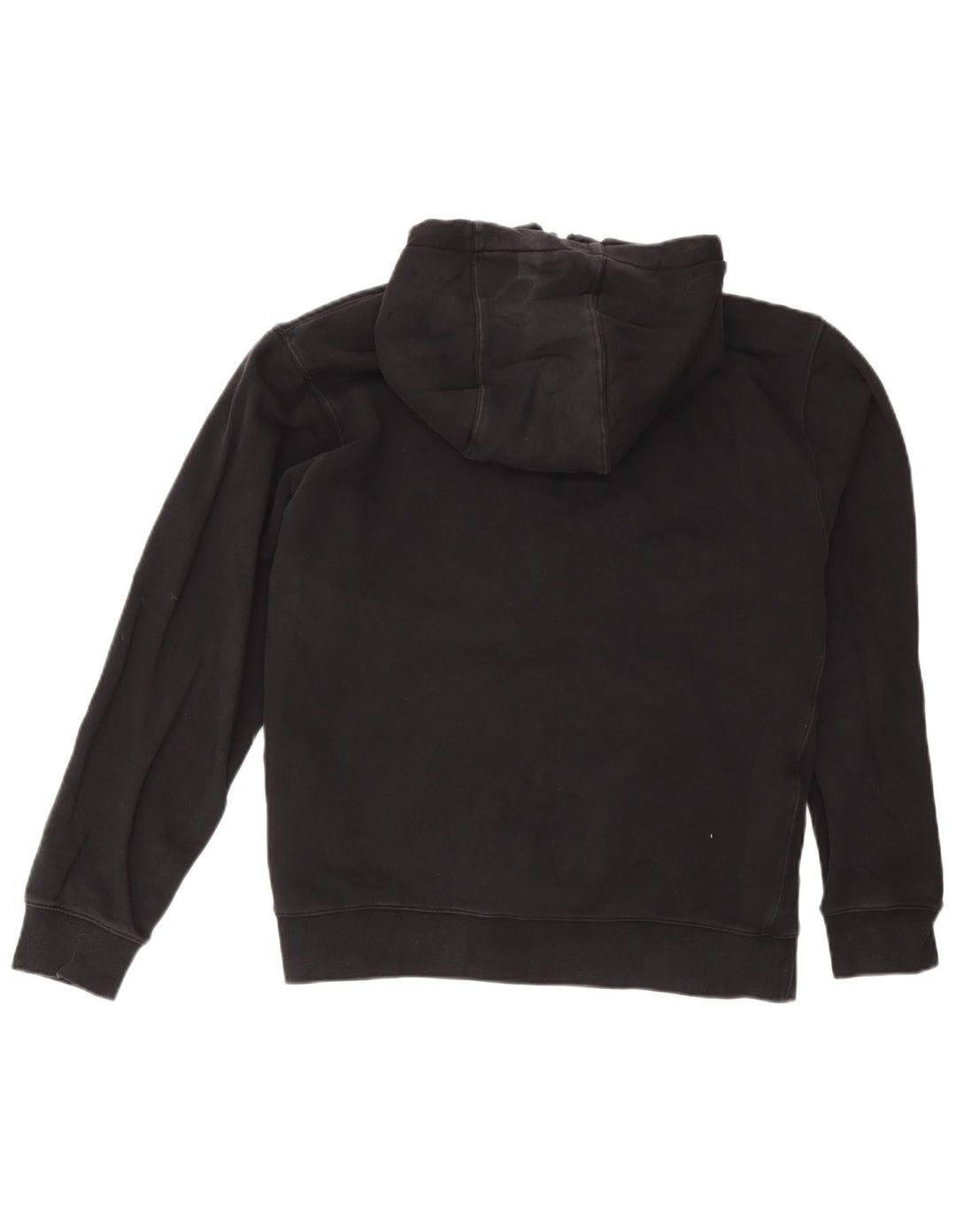 Nike Herren-Kapuzenpullover mit Reißverschluss, groß, aus schwarzer Baumwolle