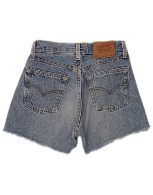 Levi's Damen 501 Jeansshorts W26 Small Blau