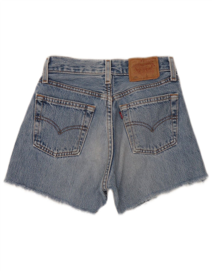 Levi's Damen 501 Jeansshorts W26 Small Blau