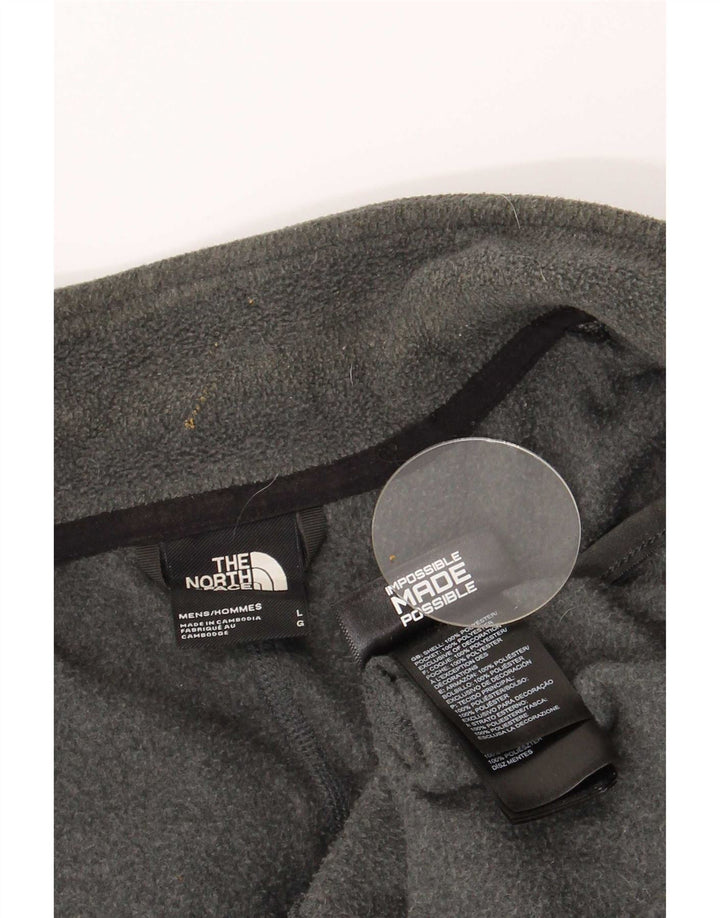 The North Face Herren Liner Fleecejacke UK 40 Large Grau Polyester