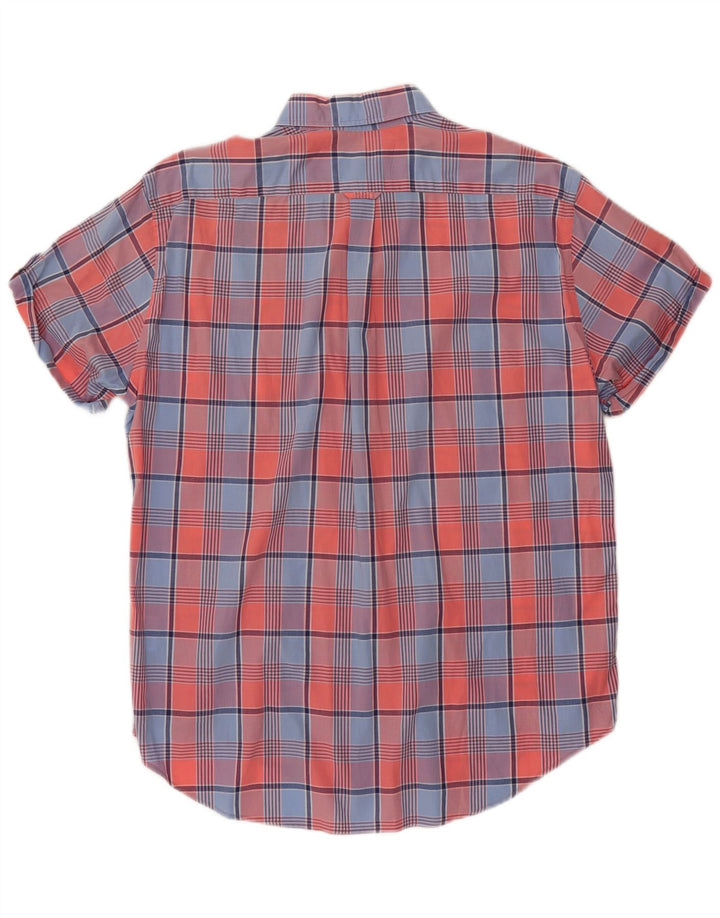 Gant Herren E-Z Fit Kurzarmhemd, groß, mehrfarbig, kariert, Baumwolle