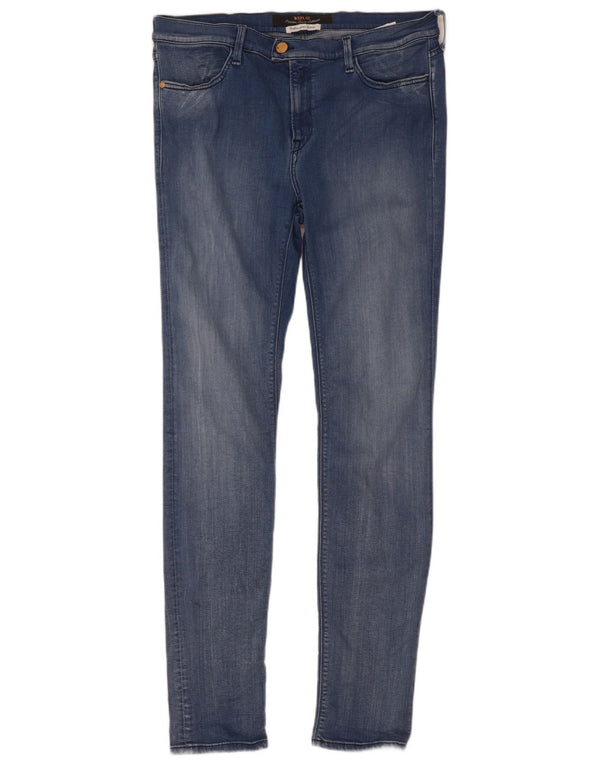 Replay Womens Skinny Jeans W32 L32 Blue Modal