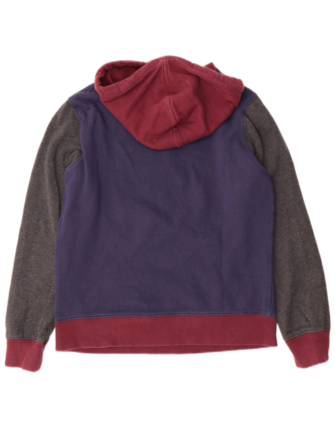 Converse Herren-Kapuzenpullover mit Grafik, mittelgroß, mehrfarbig, Colourblock-Baumwolle