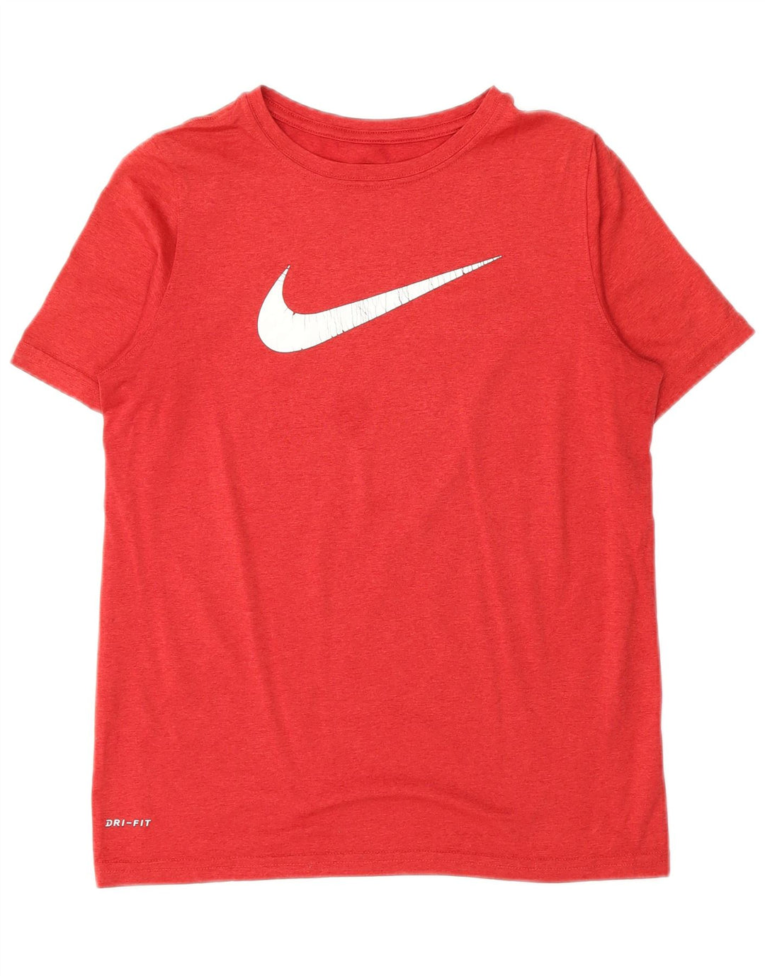 Nike Dri Fit Grafik-T-Shirt für Jungen, 12–13 Jahre, groß, rotes Polyester