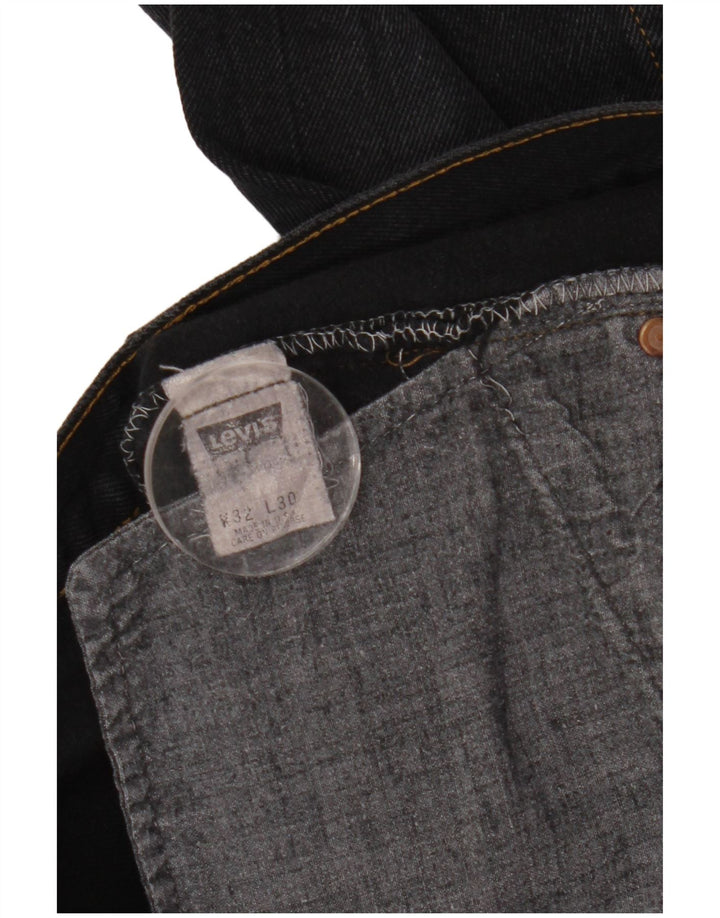 Levi's Herren Slim Jeans W32 L30 Schwarz
