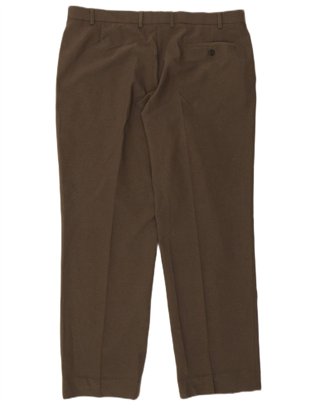 Gerade Anzughose für Herren von Marks & Spencer, Breite 40, Länge 30, Khaki