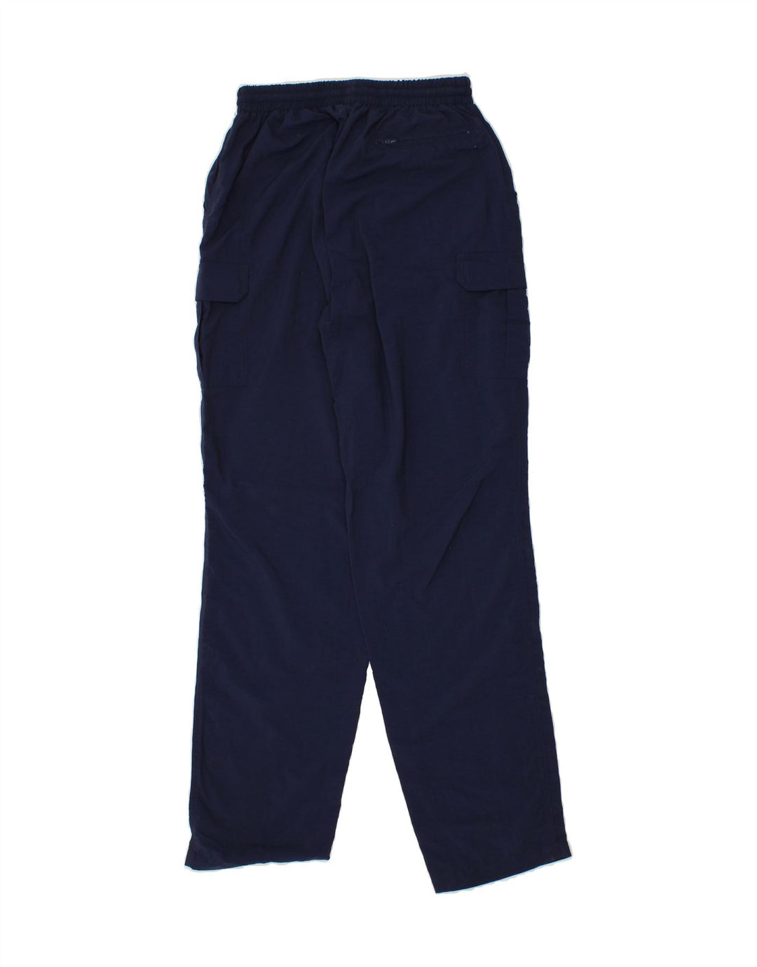 PYRAMID Mens Cargo Tracksuit Trousers Large Navy Blue Polyester Vintage Pyramid and Second-Hand Pyramid from Messina Hembry 