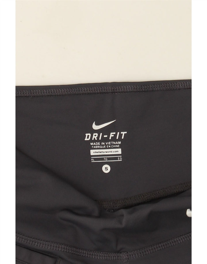 Nike Damen Dri Fit Leggings UK 8 Small Grau