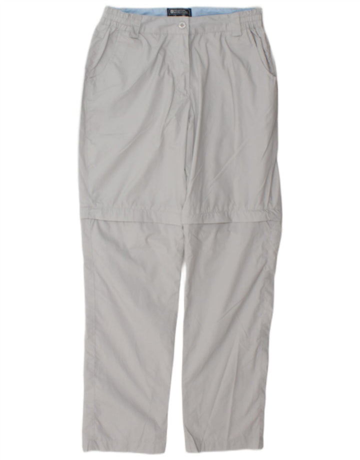Mountain Warehouse Chino-Hose für Damen, UK 8, Größe S, W27, L30, Grau, Polyester