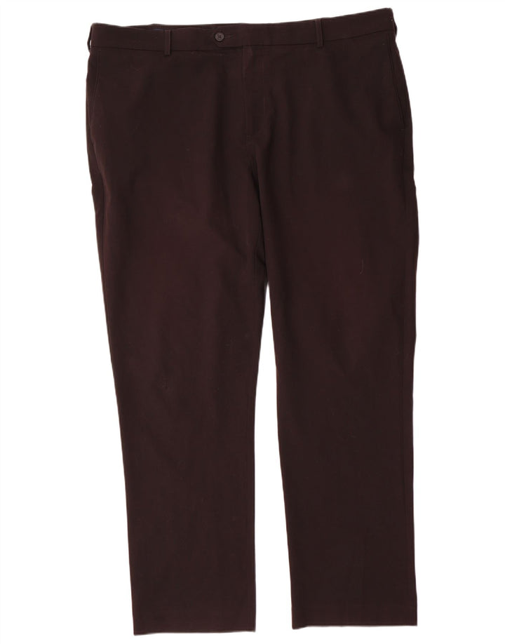 Farah Herren-Chinohose mit klassischer Passform, W42, L31, schwarzes Polyester