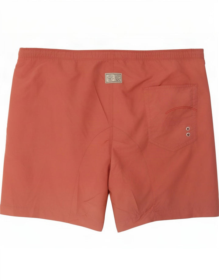 G-Star Herren Badeshorts mit Grafik, groß, aus rotem Polyester