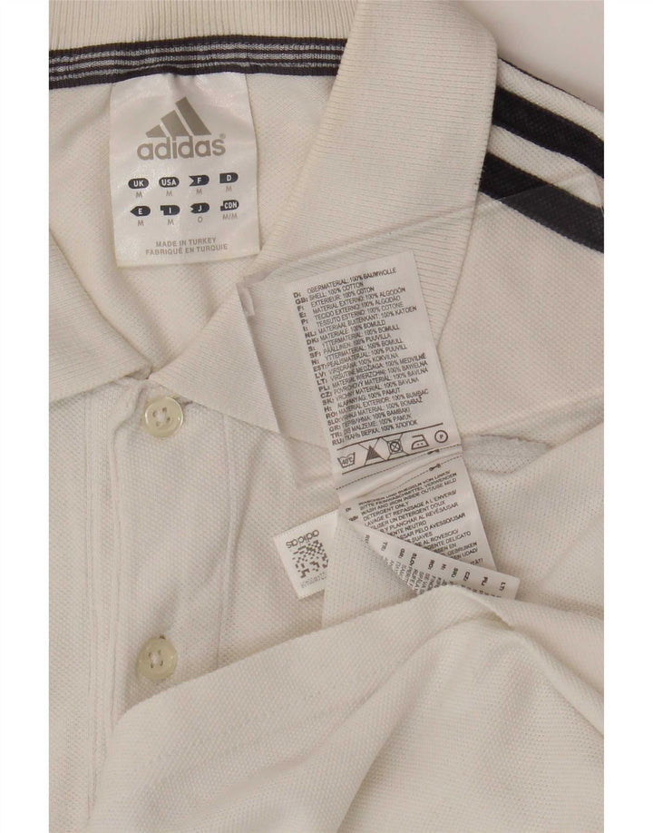 Adidas Herren Poloshirt Mittelweiße Baumwolle