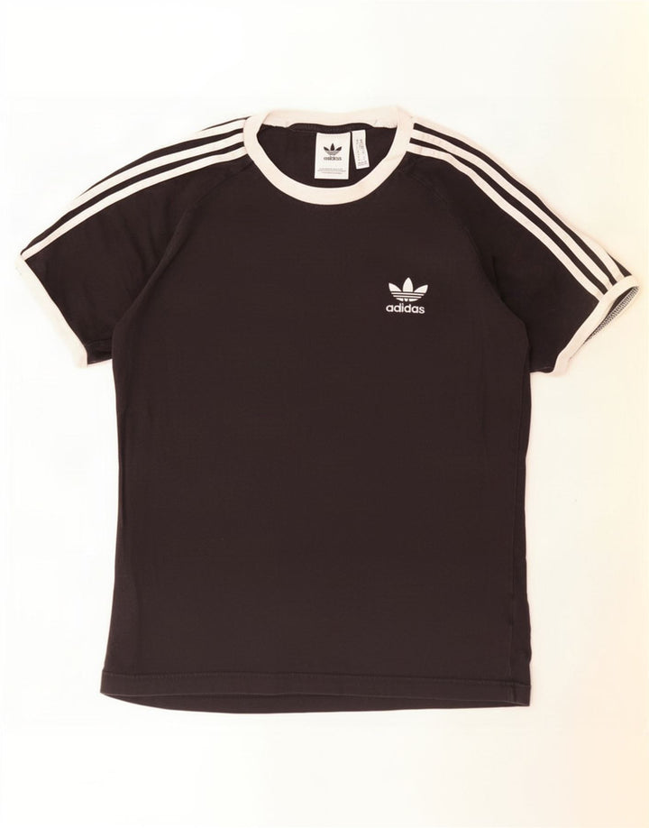 Adidas Herren T-Shirt Top Medium Schwarz Baumwolle