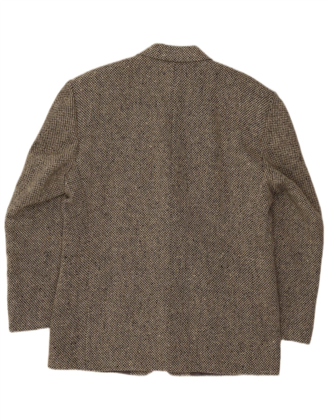 Oakwood Herren-Blazer mit 3 Knöpfen, UK 40, große graue Wolle