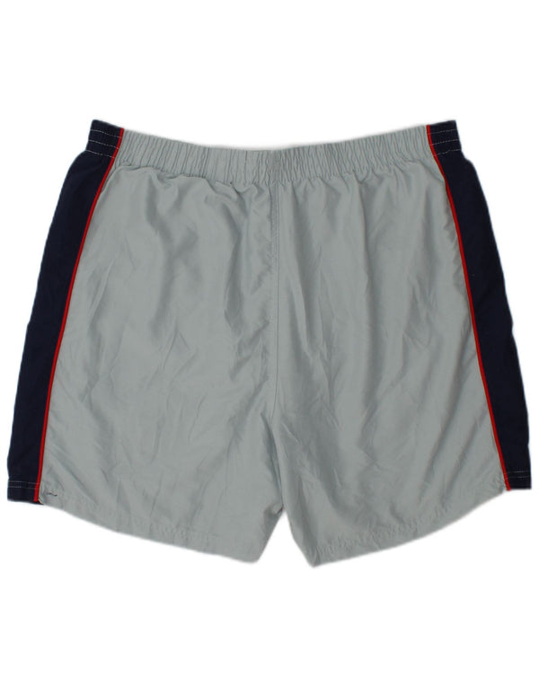 Fila Herren Badeshorts XL Graues Colourblock-Polyester