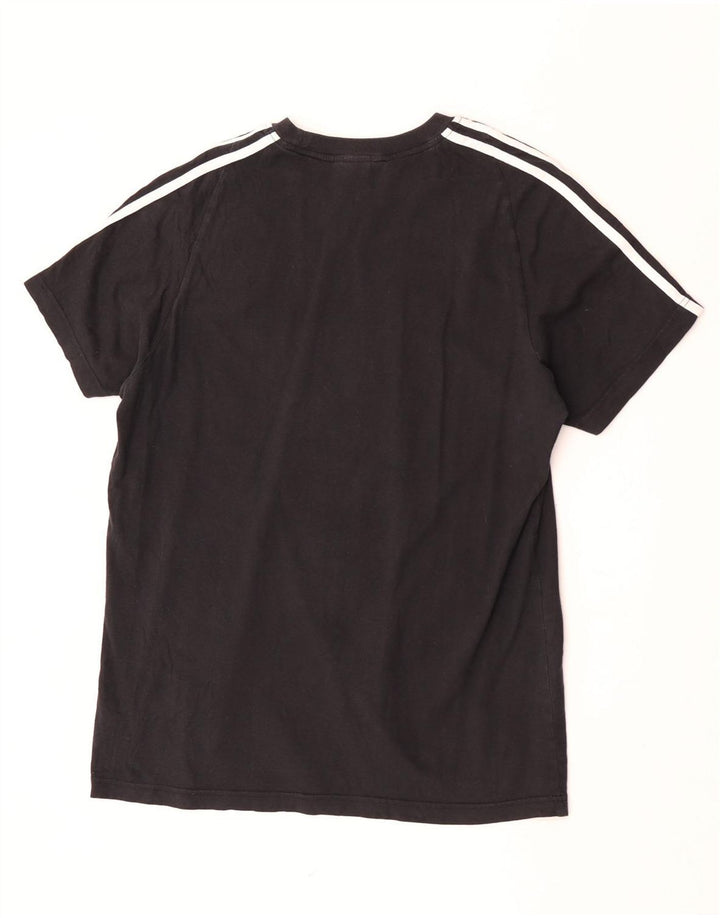 Adidas Herren T-Shirt Top Large Schwarz Baumwolle