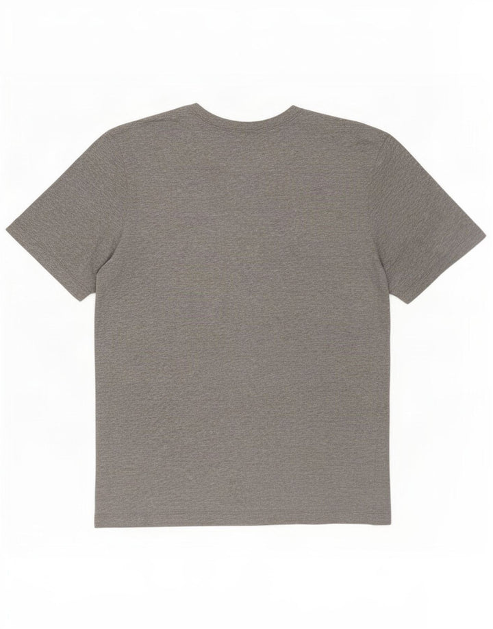 Nike Herren-T-Shirt mit Grafik, Größe S, graue Baumwolle