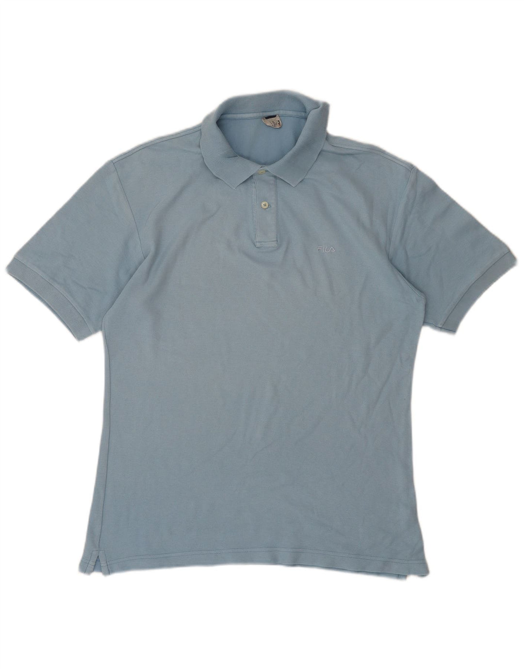 Fila Herren Poloshirt IT 50 mittelblaue Baumwolle