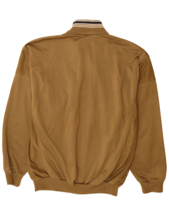 Adidas Herren-Trainingsanzug-Oberteiljacke UK 40/42 Medium Khaki Polyester