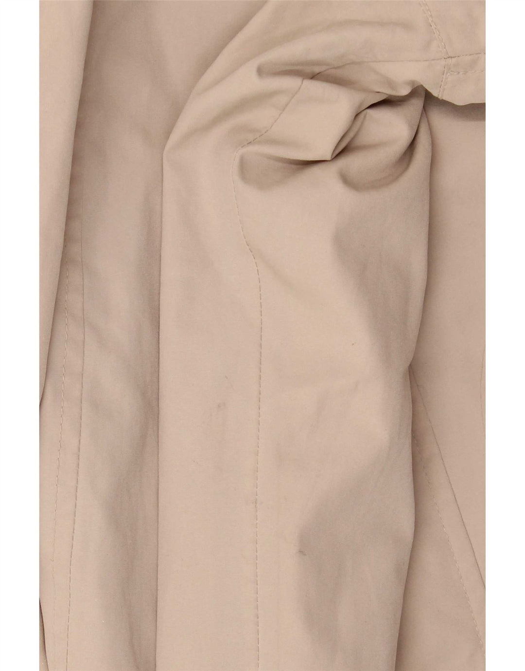 Armani Jeans Herren Kapuzen-Regenmantel IT 52 XL Beige Polyester