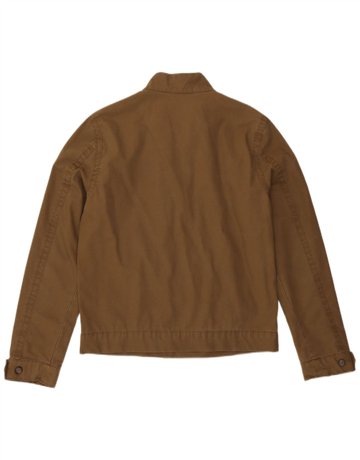 Tommy Hilfiger Herren Bomberjacke UK 38 Medium Khaki Baumwolle