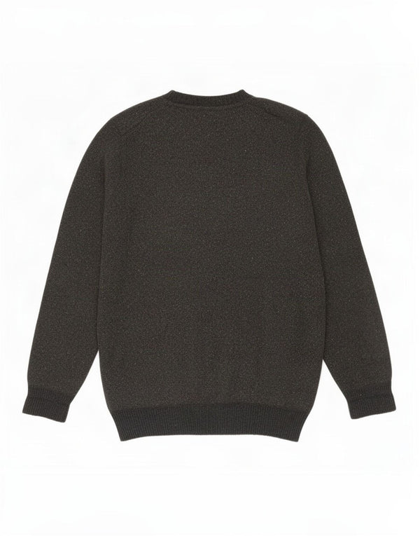 Element Herren-Pullover mit Rundhalsausschnitt, XL, Grau meliert