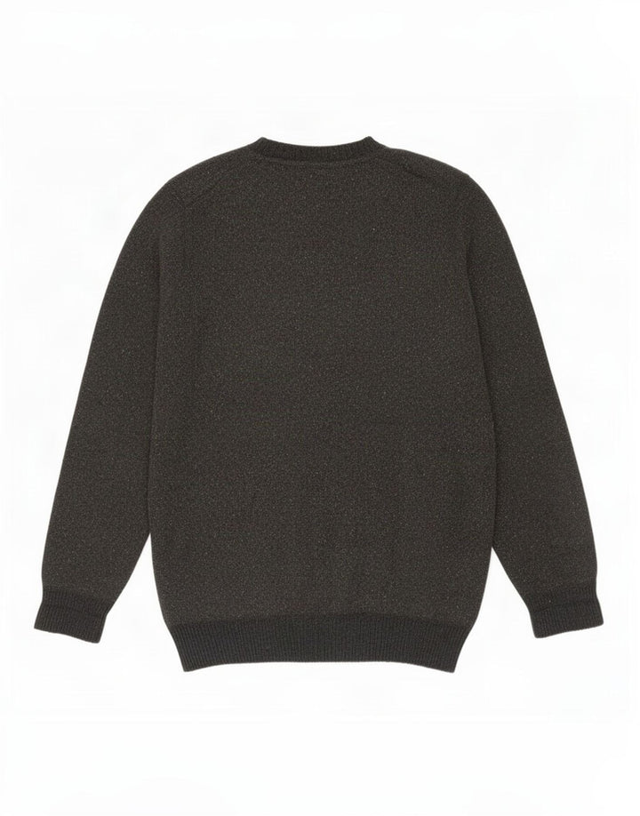 Element Herren-Pullover mit Rundhalsausschnitt, XL, Grau meliert