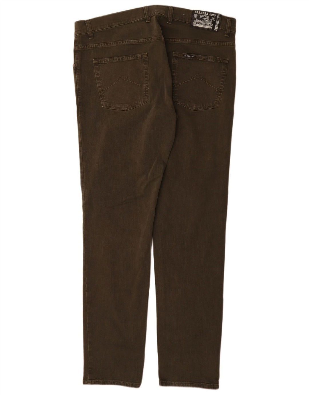 Carrera Herren 717 Slim Jeans W38 L34 Khaki Baumwolle