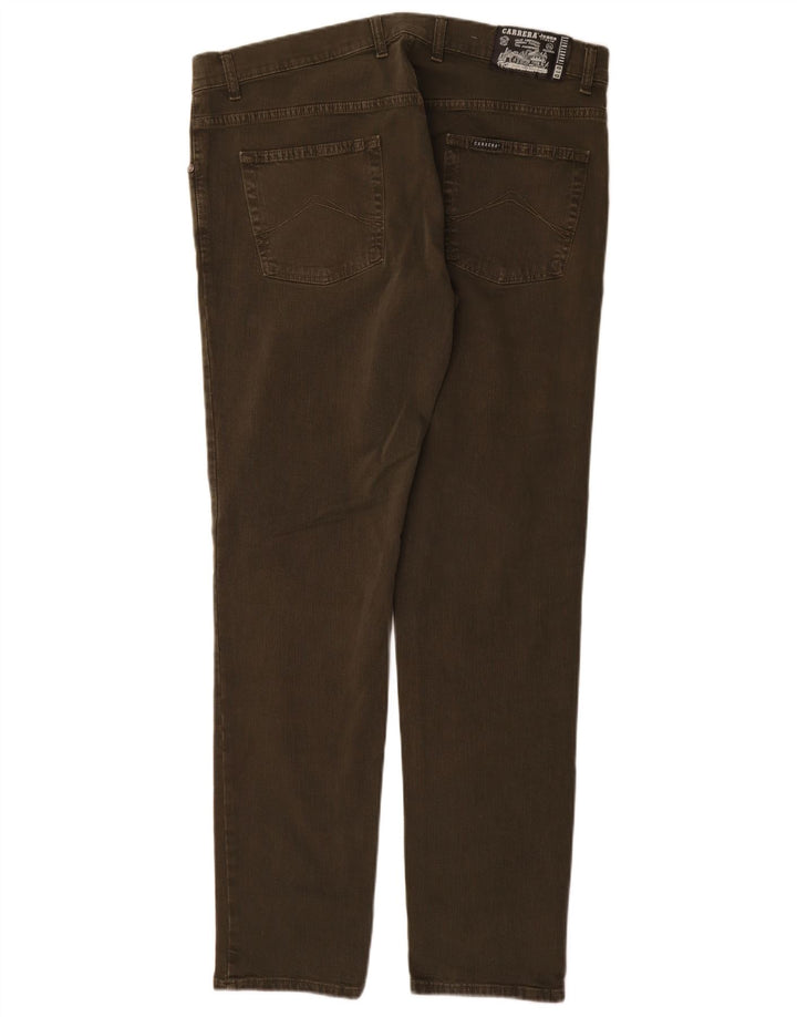 Carrera Herren 717 Slim Jeans W38 L34 Khaki Baumwolle
