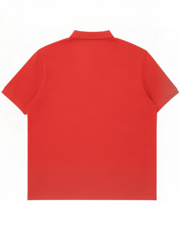 Polo Ralph Lauren Herren-Poloshirt, groß, 4XL, rote Baumwolle