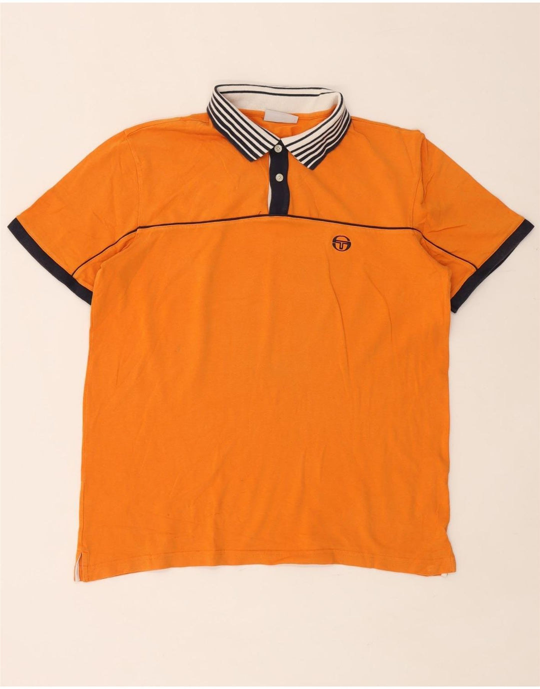 Sergio Tacchini Herren Poloshirt Mittelorange